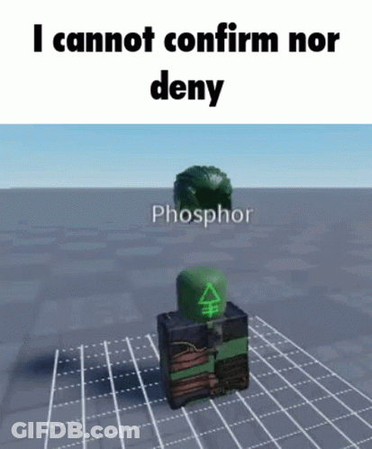 Cannot Confirm Nor Deny Phosphor Cartoon Character In Video Game GIF