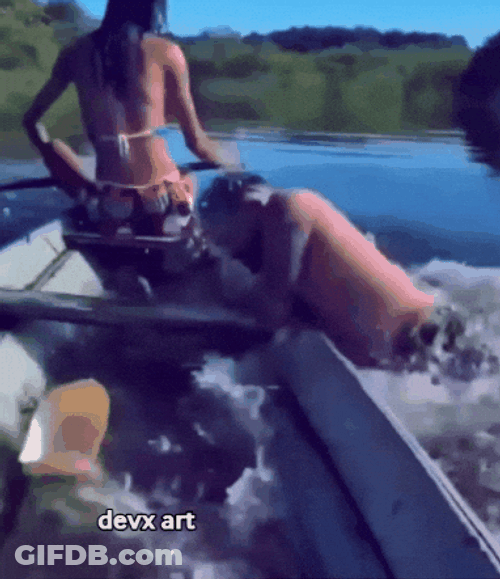 Canoe Full Of Water GIF