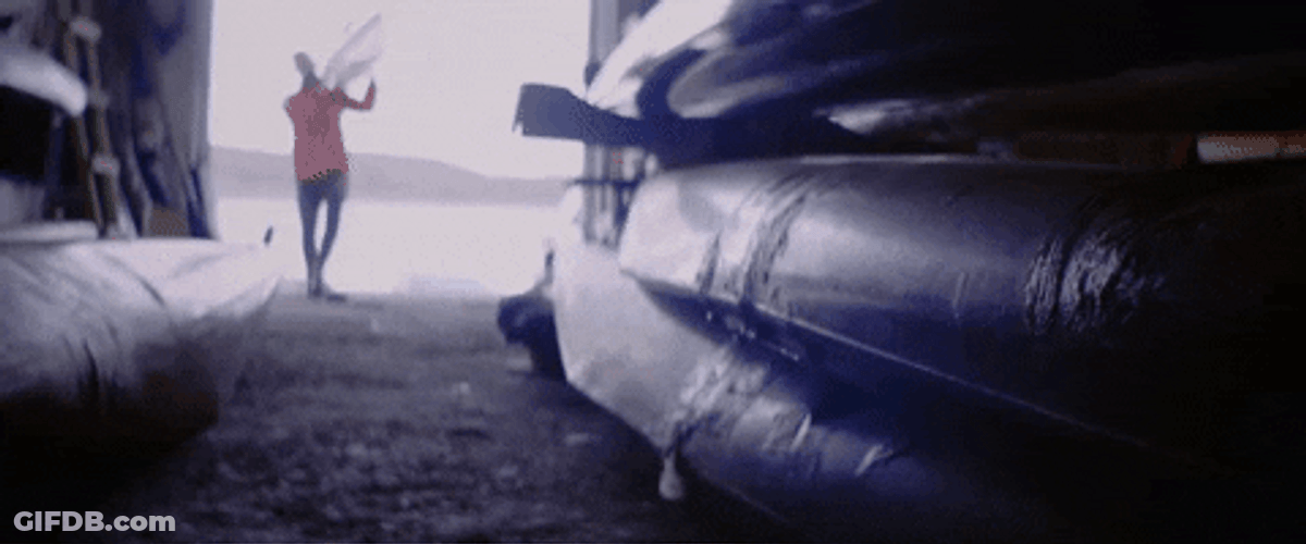 Canoe Storage Room GIF