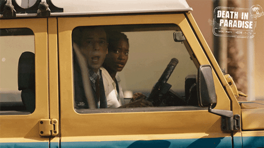 Cant Hear You Death In Paradise Neville Naomi GIF