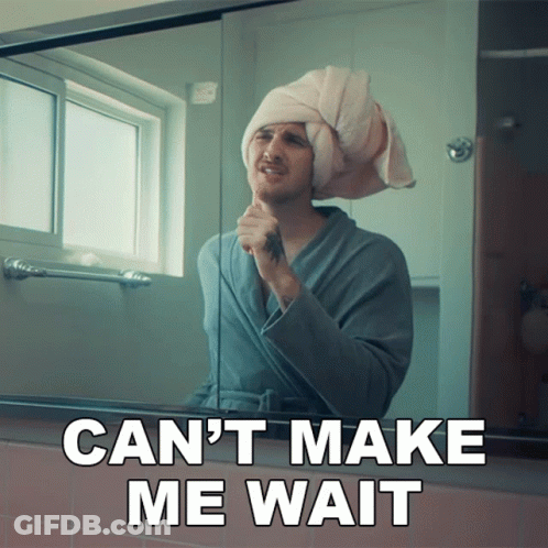 Cant Make Me Wait Babyjake GIF