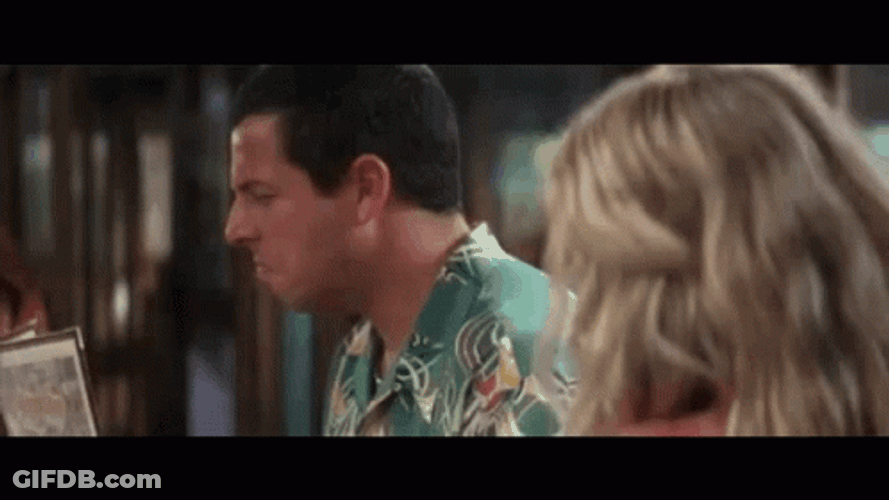 Cant Read 50 First Dates Henry Roth GIF