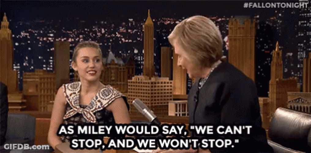 Cant Stop Wont Stop GIF