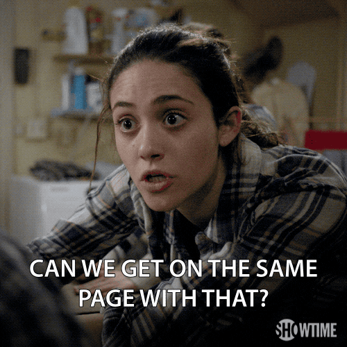 Cant We All Just Get Along Fiona Gallagher GIF