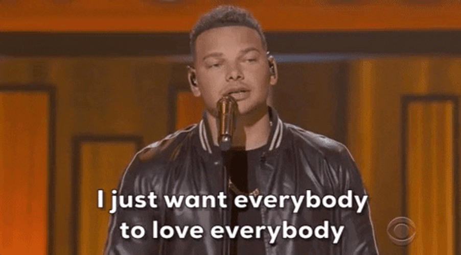 Cant We All Just Get Along Kane Brown GIF