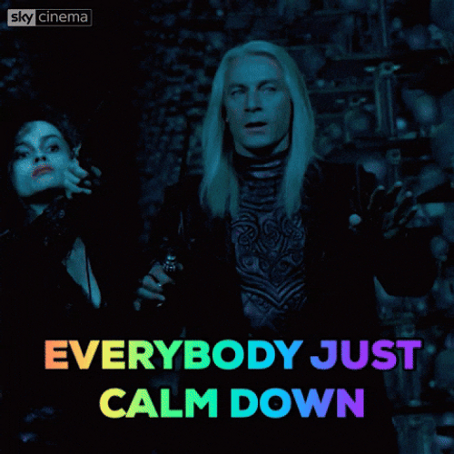 Cant We All Just Get Along Lucius Malfoy GIF