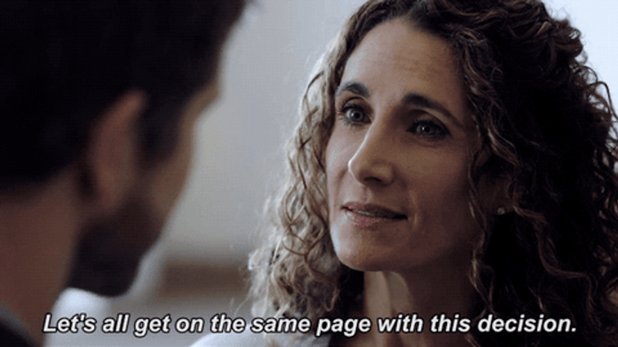 Cant We All Just Get Along Melina Kanakaredes GIF
