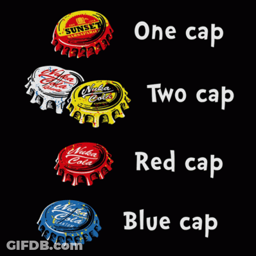 Cap Bottles Colors GIF