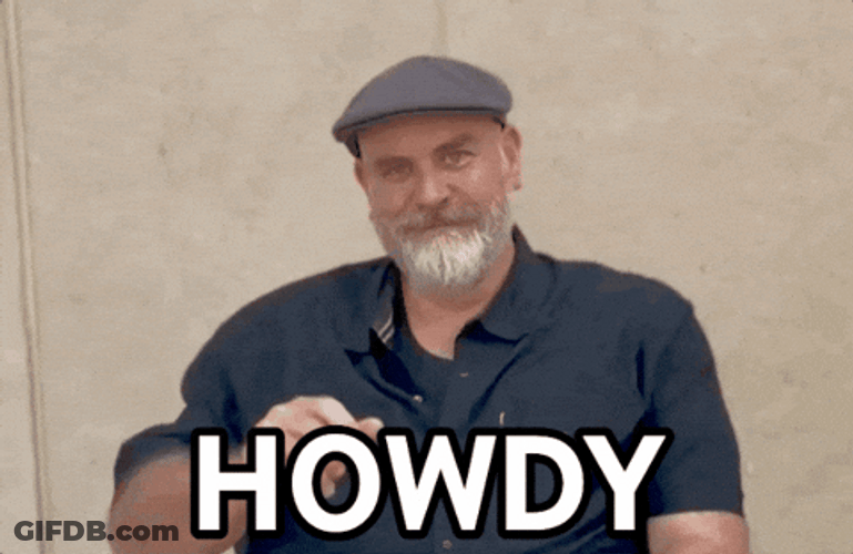 Cap Down For Uncle Howdy GIF
