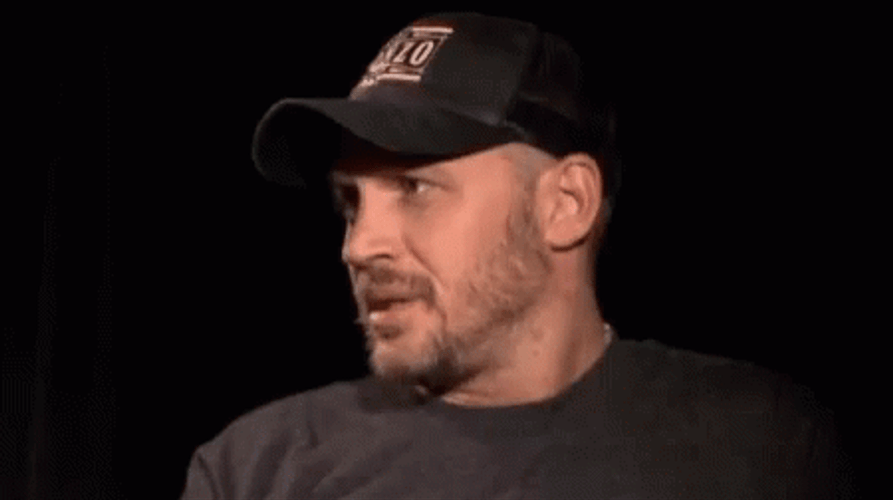 Cap On Tom Hardy GIF