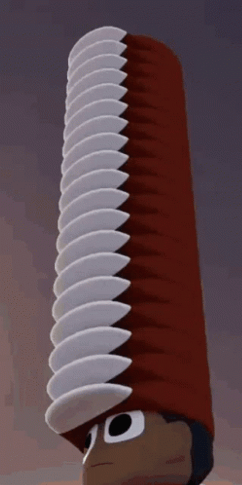 Cap Tower Funny Cartoon GIF