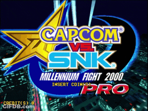 Capcom Vs SNK Millennium Fight 2000 Pro GIF