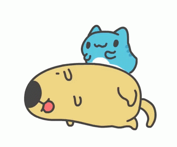 Capoo Animated Dog GIF