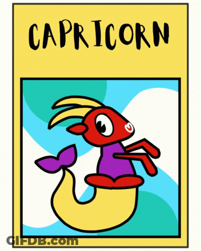 Capricorn Goat Cartoon GIF