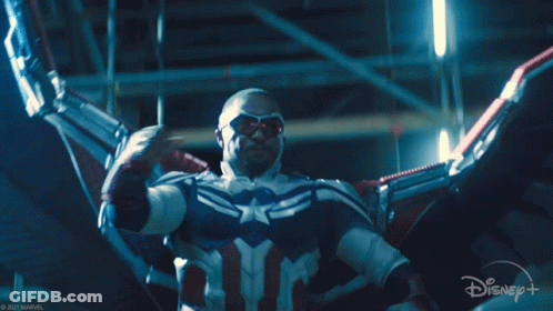 Captain America Disney+ GIF
