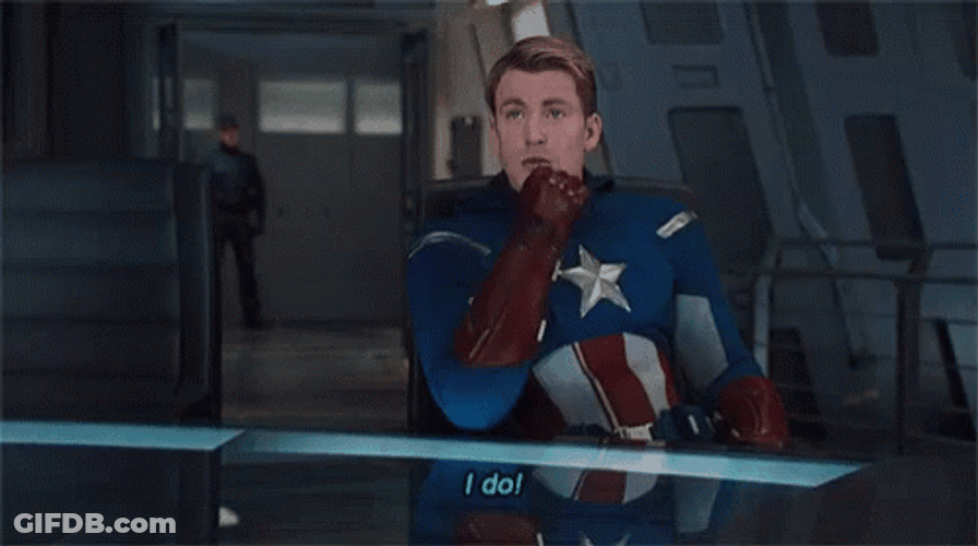 Captain America I Do Refer You GIF