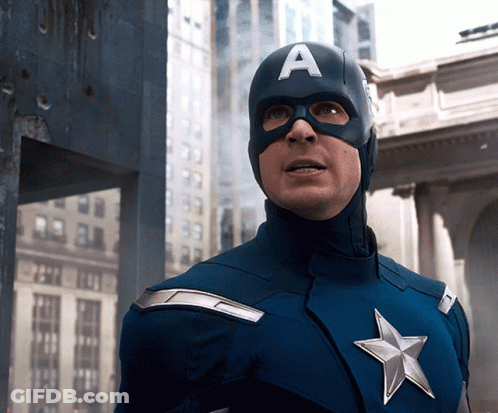 Captain America Man With A Hat GIF