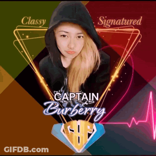 Captain Burberry Woman GIF