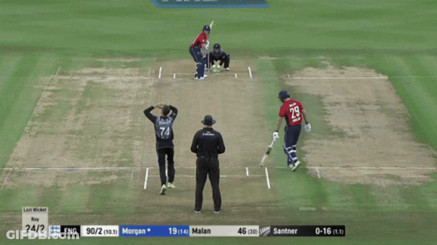 Captain Eion Morgan Shot GIF