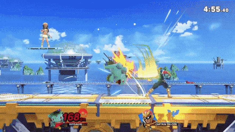 Captain Falcon Smash Bros GIF