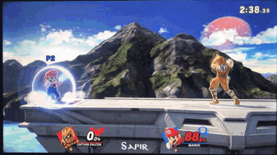 Captain Falcon Super Smash Bros GIF