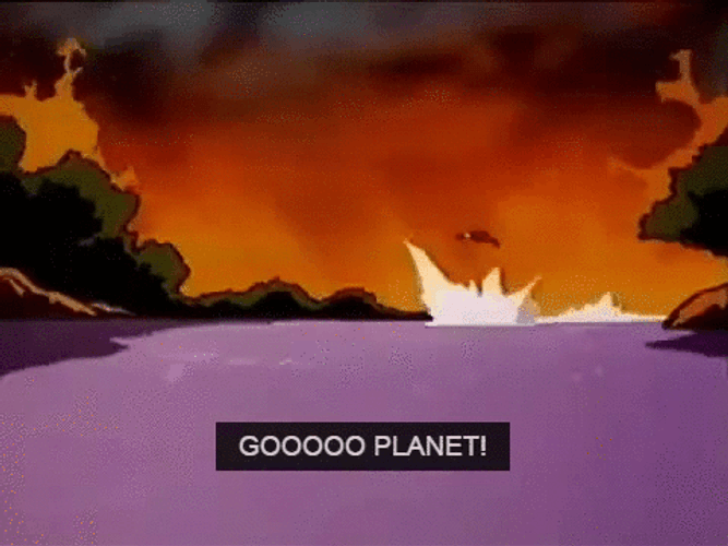 Captain Go Planet GIF