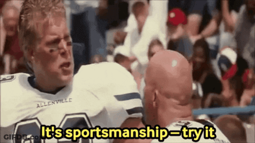 Captain Knauer With Guard Dunham The Longest Yard GIF