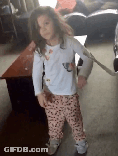 Captain Marvel Saying I'm Just A Girl GIF