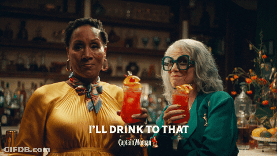 Captain Morgan Ill Drink To That GIF