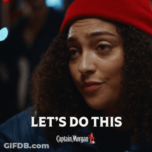 Captain Morgan Rum Lets Do This GIF