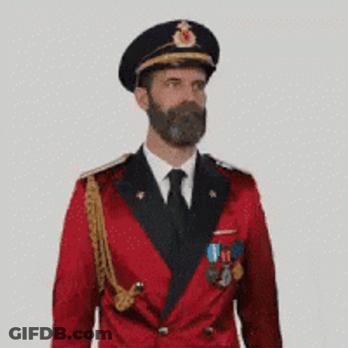 Captain Obvious OK Sign GIF