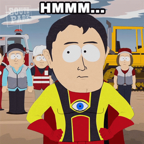 Captain Obvious South Park Anime GIF
