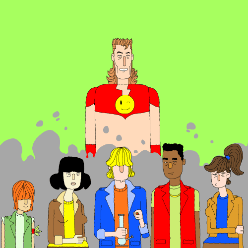 Captain Planet Animation GIF
