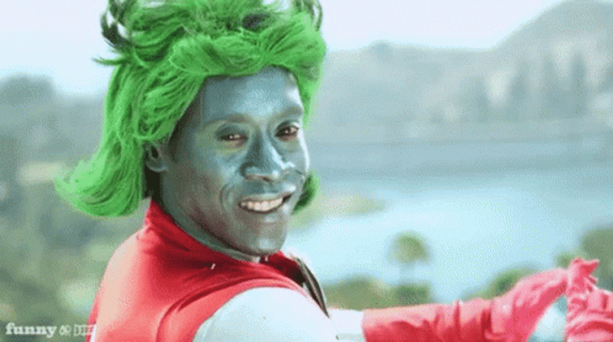 Captain Planet Don Cheadle Winking GIF