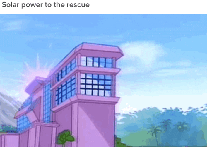 Captain Planet Glowing House GIF