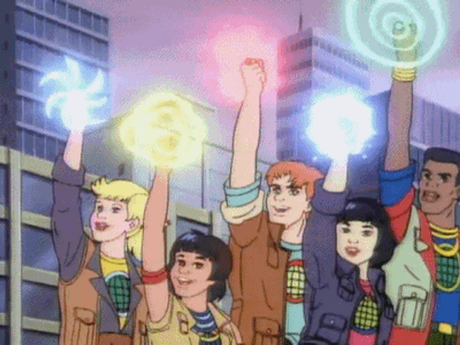 Captain Planet Planeteers Powers GIF