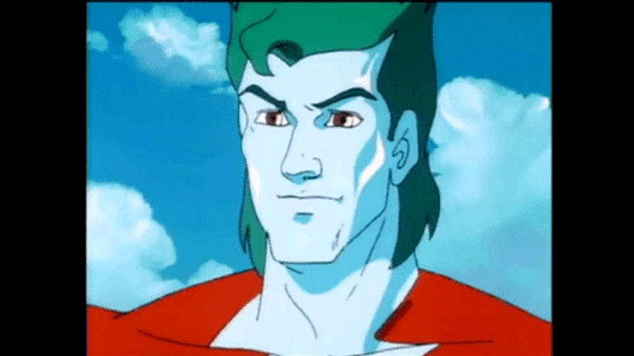Captain Planet Pointing GIF