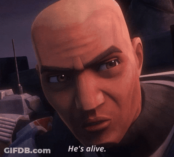 Captain Rex Hes Alive GIF