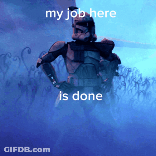 Captain Rex It Is Done GIF