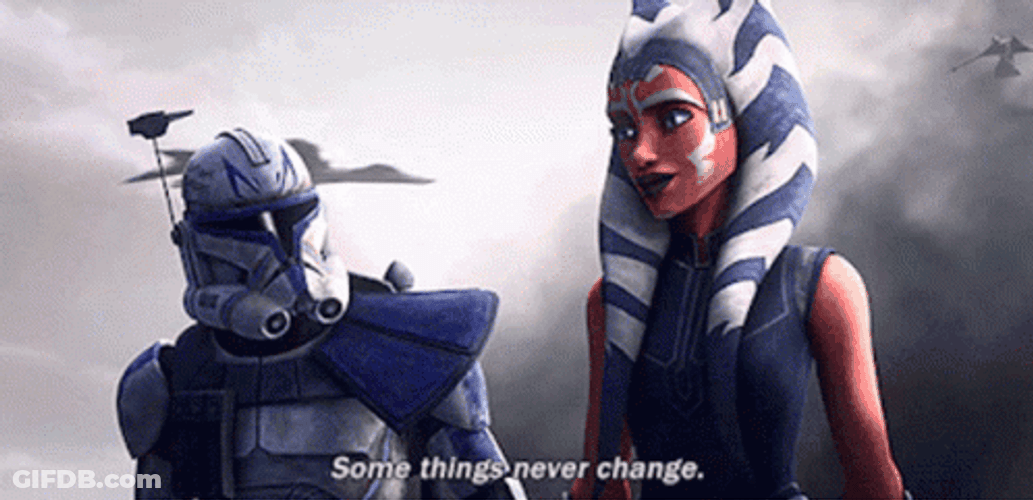 Captain Rex With Ahsoka Clone Wars GIF
