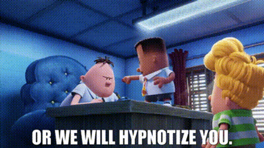 Captain Underpants Will Hypnotize Benny Krupp GIF