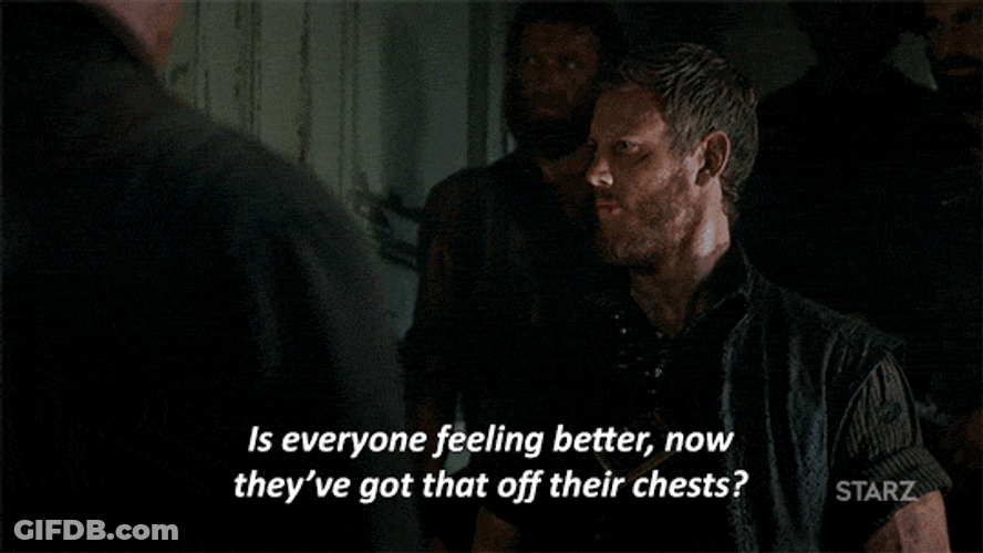Captain Vane Is Feeling Better GIF