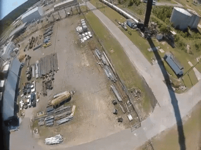 Captured By Flying Drone GIF