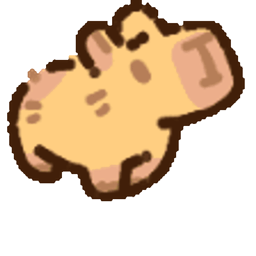Capybara Capy Sticker GIF