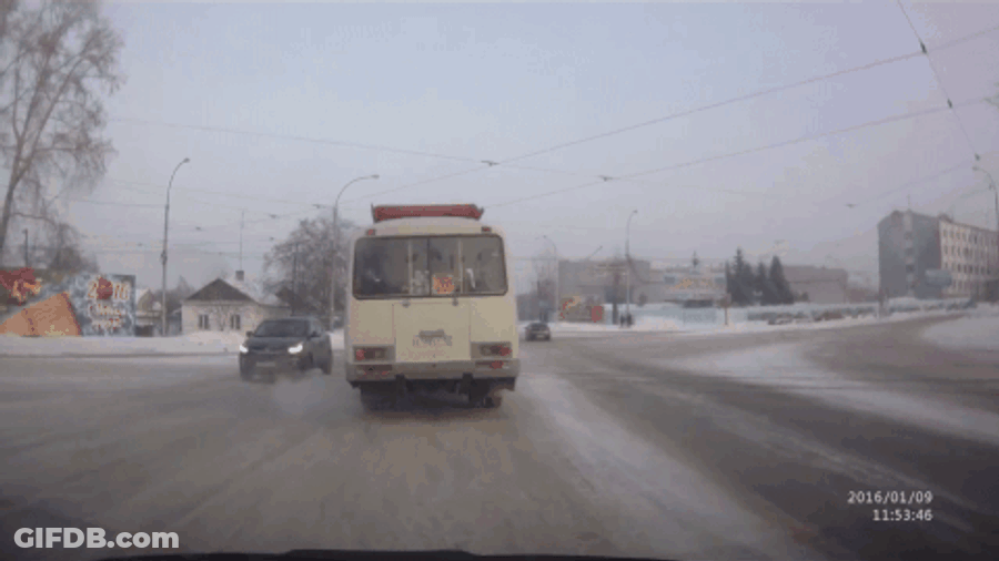 Car Crash Head On Collision GIF