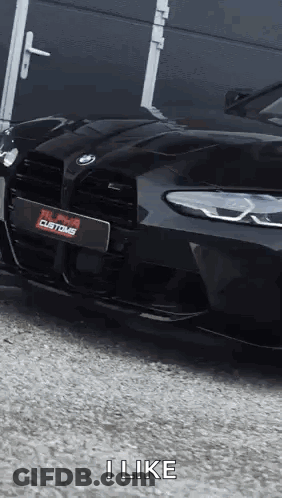 Car Drifting In Parking Garage With Number 7 GIF