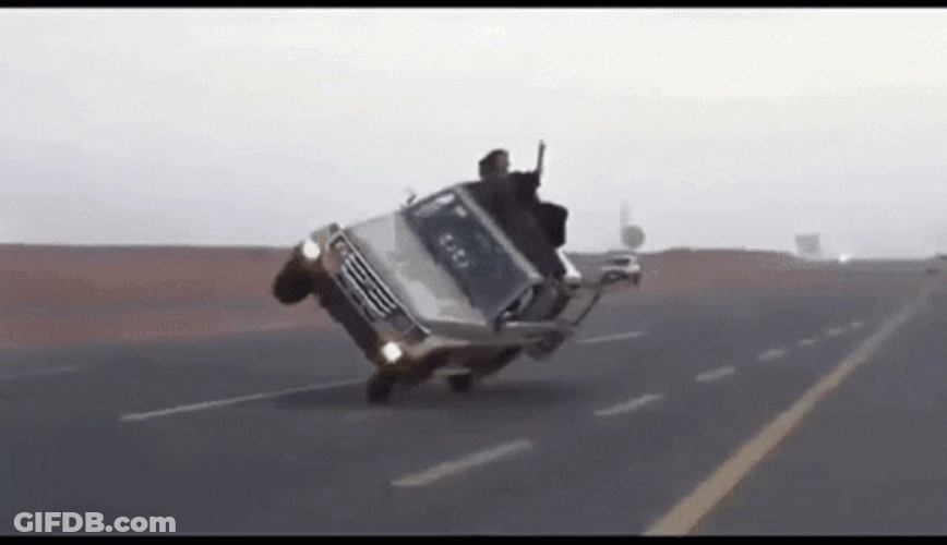 Car Driving Crazy GIF