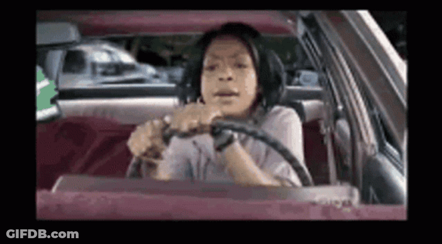Car Driving Faster GIF
