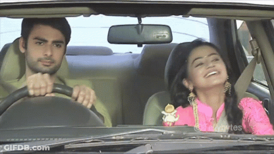 Car Driving Swara And Sanskars Movie GIF