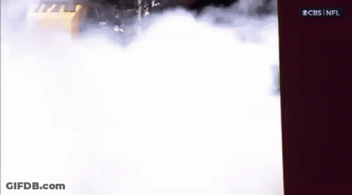 Car Driving Through Smoke On Road GIF